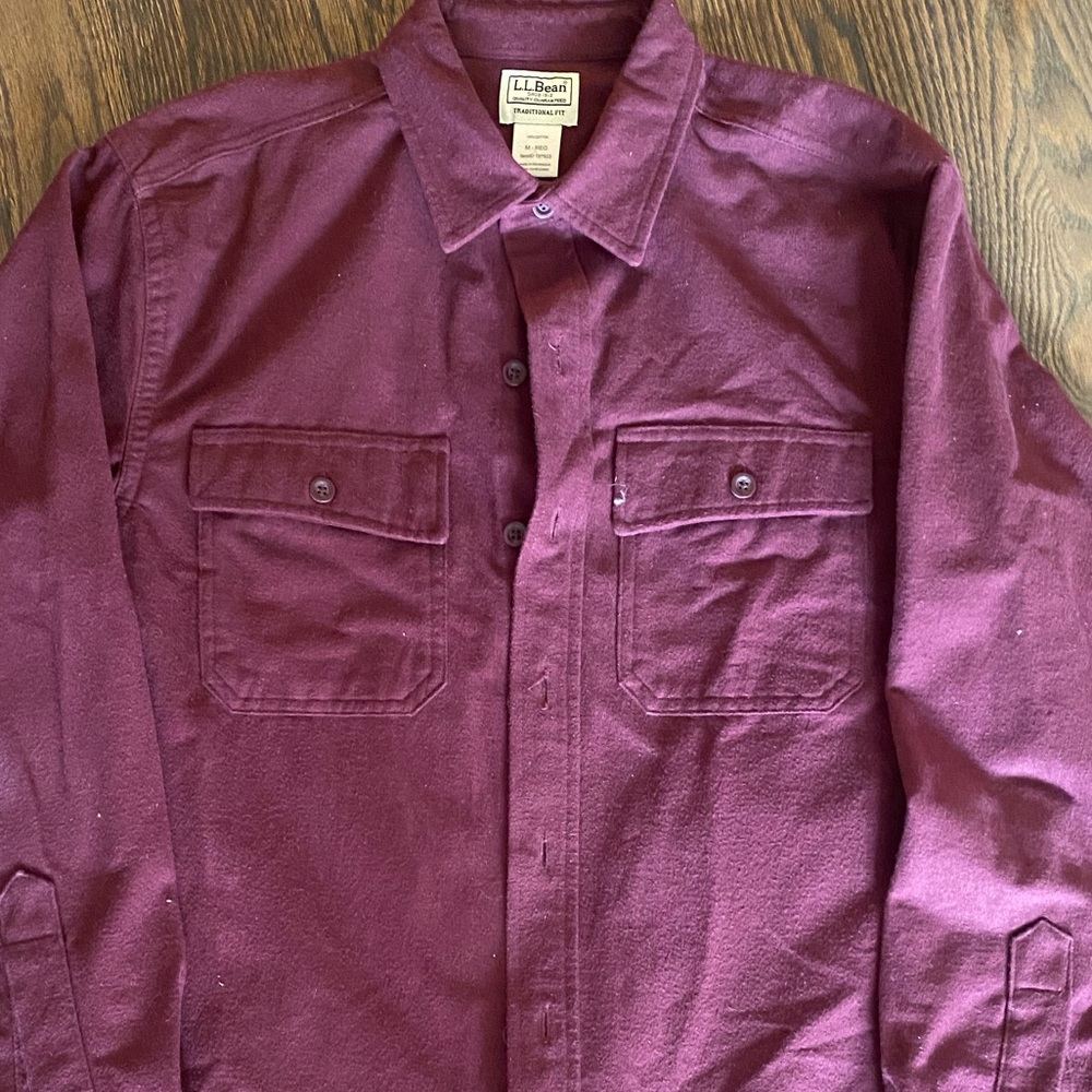 L.L. Bean men’s flannel